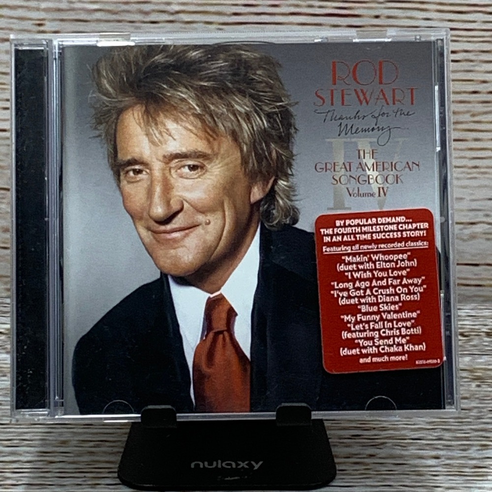 Rod Stewart -‎ Thanks For The Memory Great American Songbook Volume IV [2005 CD]